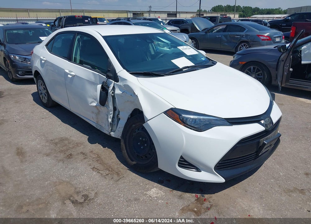 2019 TOYOTA COROLLA LE VIN: 5YFBURHE3KP904175