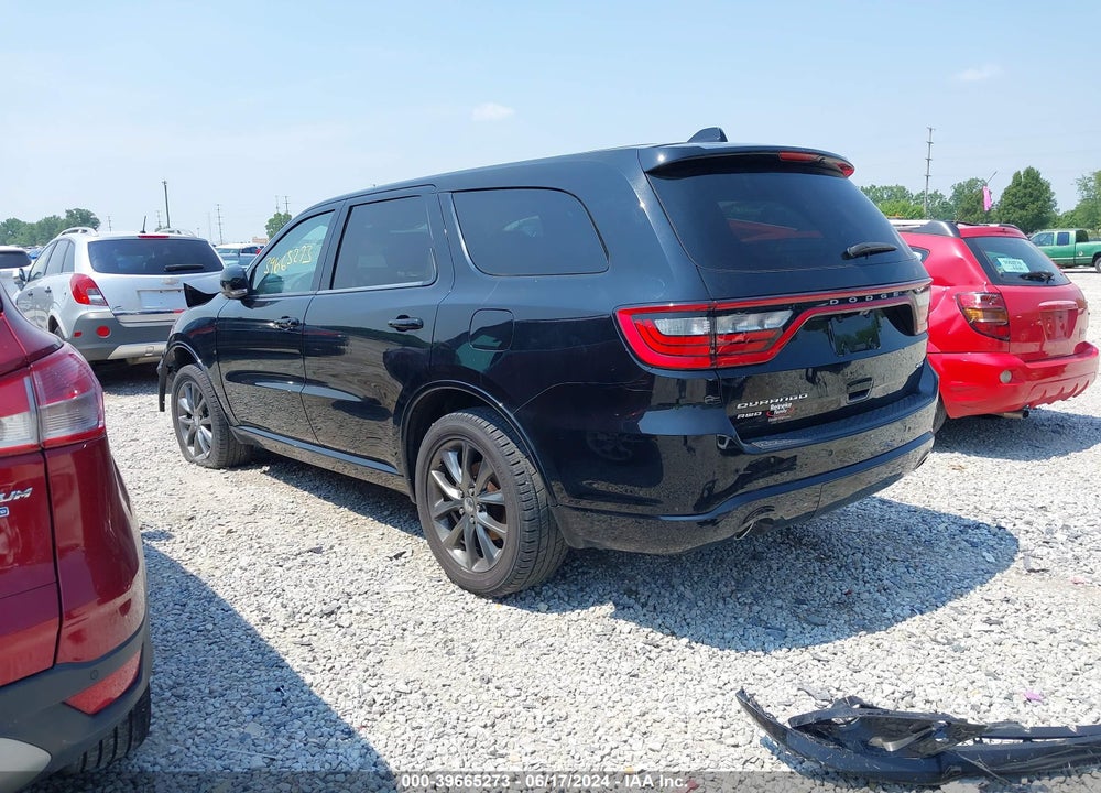 2017 DODGE DURANGO GT AWD VIN: 1C4RDJDG0HC870284