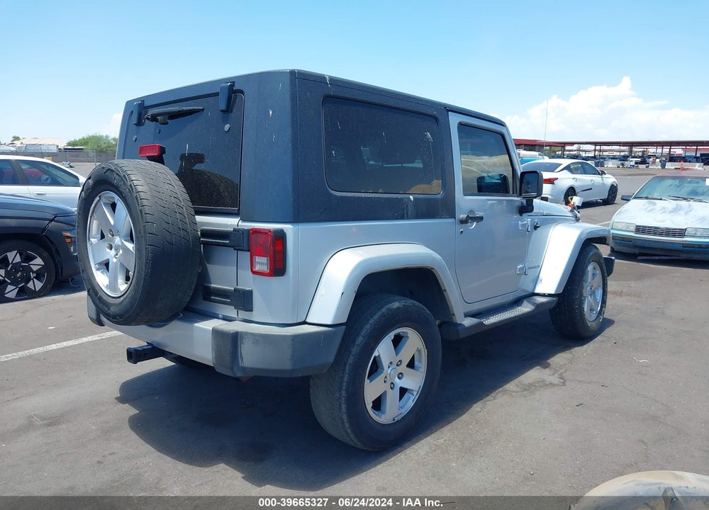2008 JEEP WRANGLER SAHARA VIN: 1J4FA54168L566076