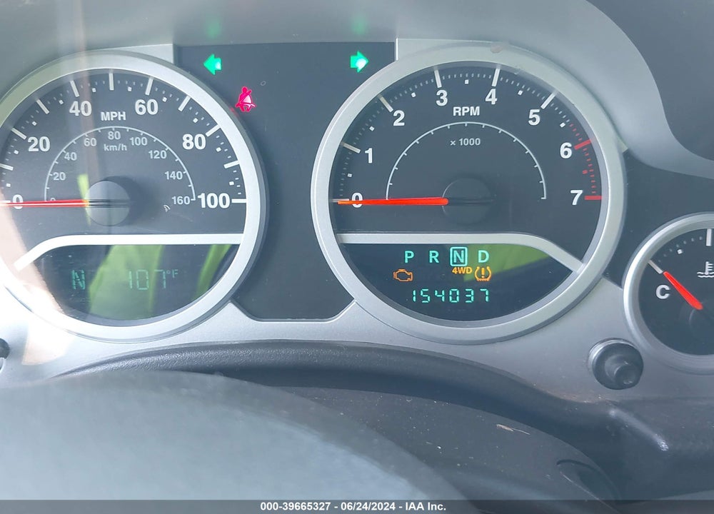 2008 JEEP WRANGLER SAHARA VIN: 1J4FA54168L566076