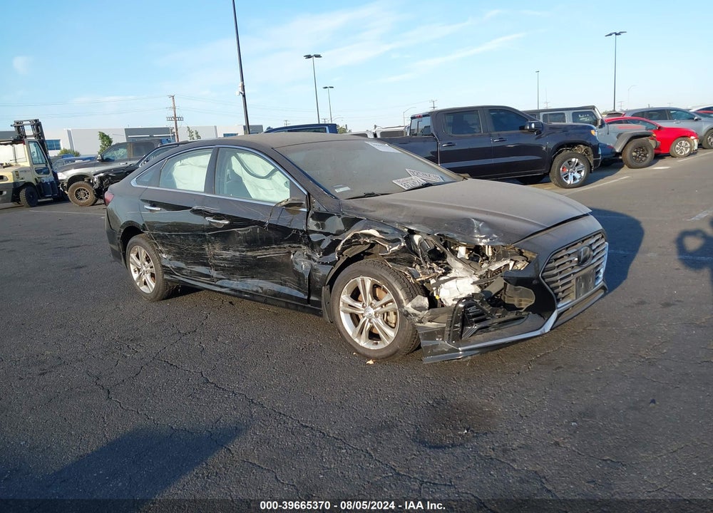2018 HYUNDAI SONATA SEL VIN: 5NPE34AF1JH608010
