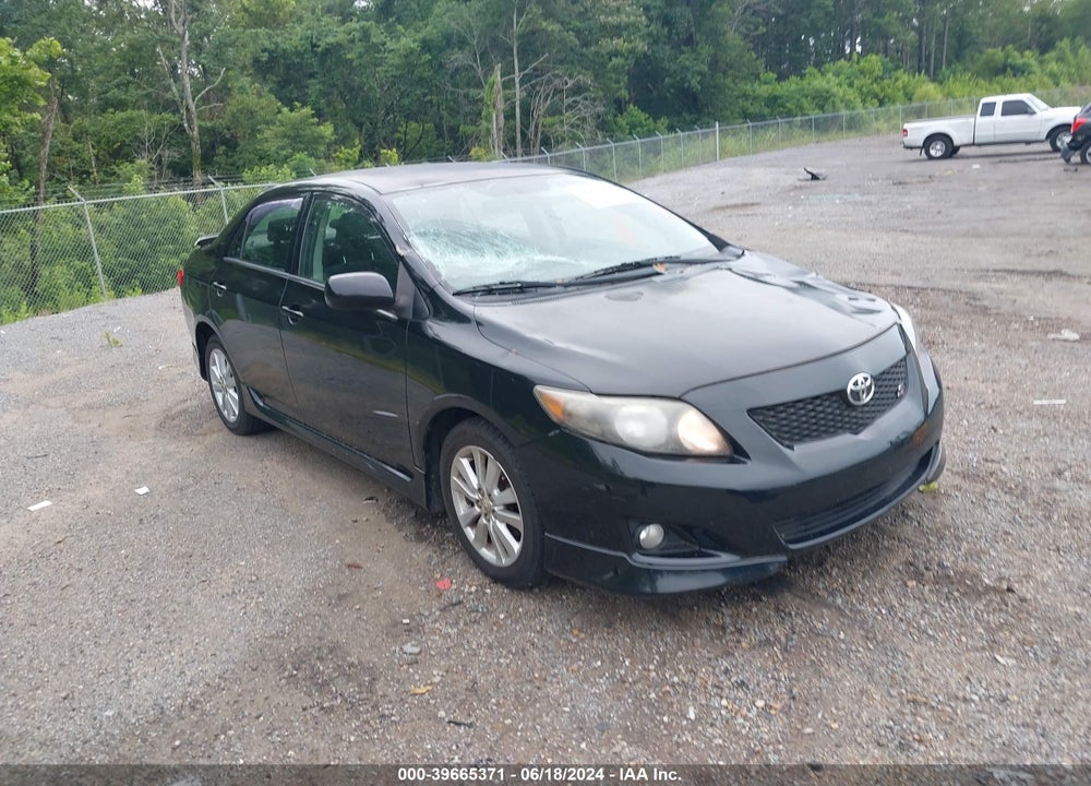 2009 TOYOTA COROLLA S VIN: 1NXBU40E19Z148434