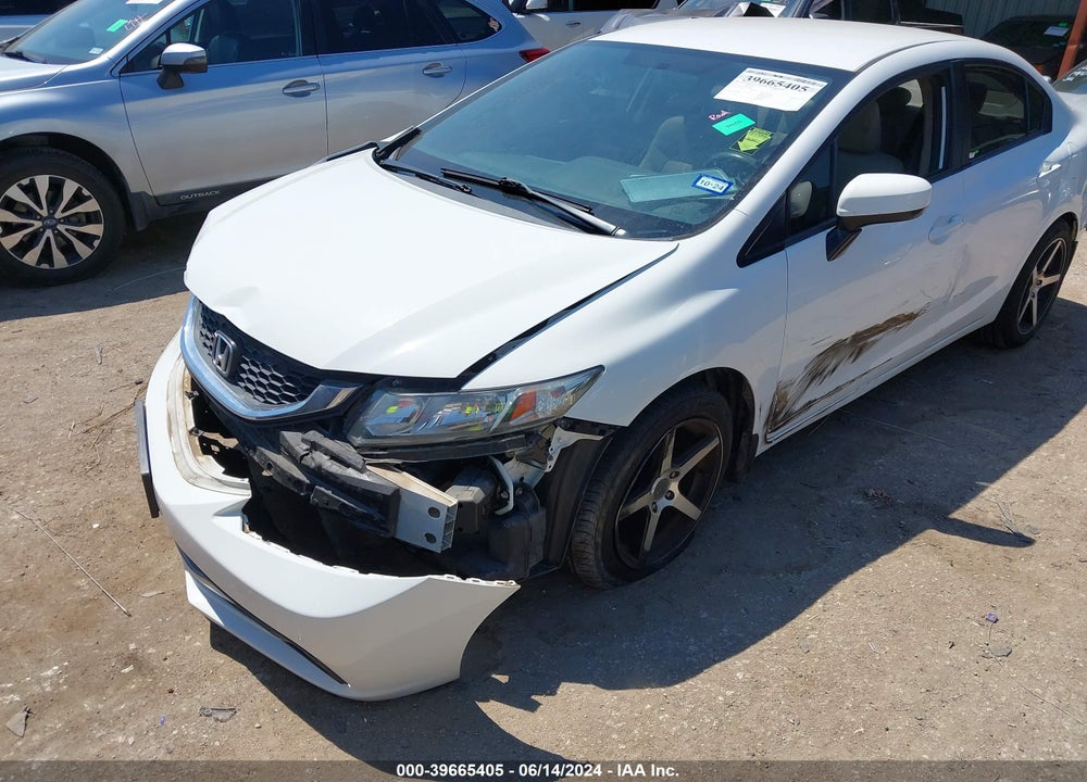 2015 HONDA CIVIC LX VIN: 19XFB2F55FE091382