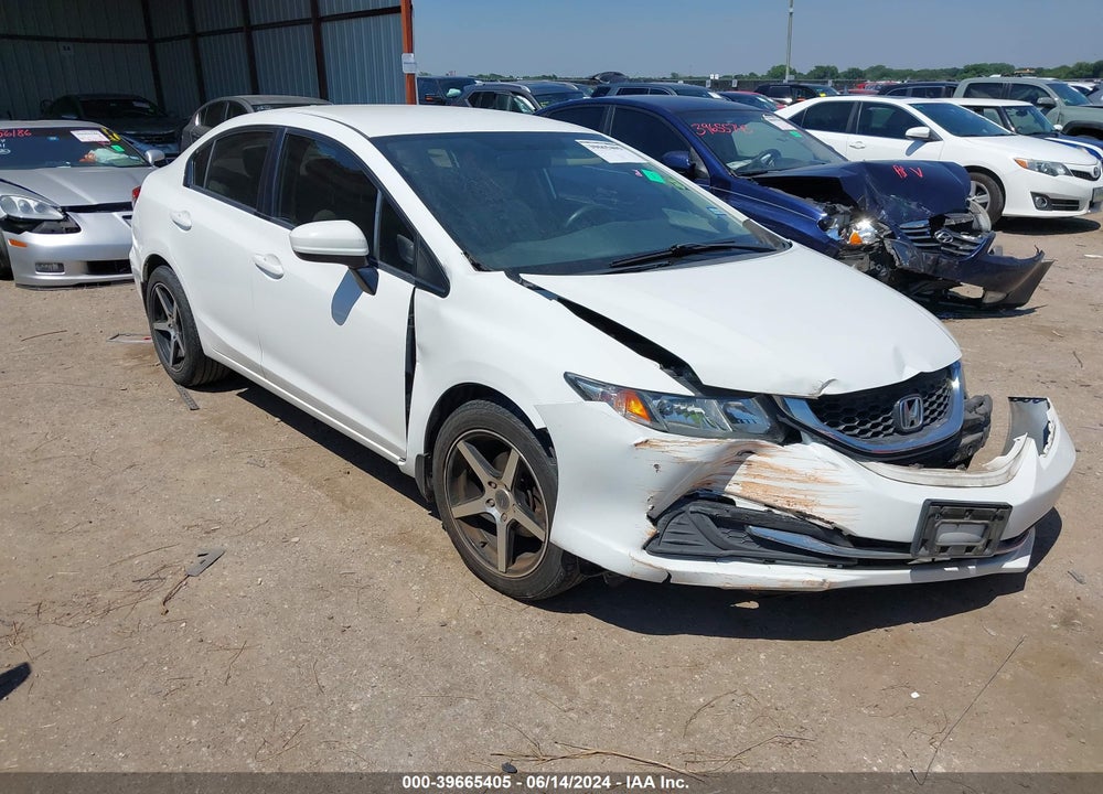 2015 HONDA CIVIC LX VIN: 19XFB2F55FE091382