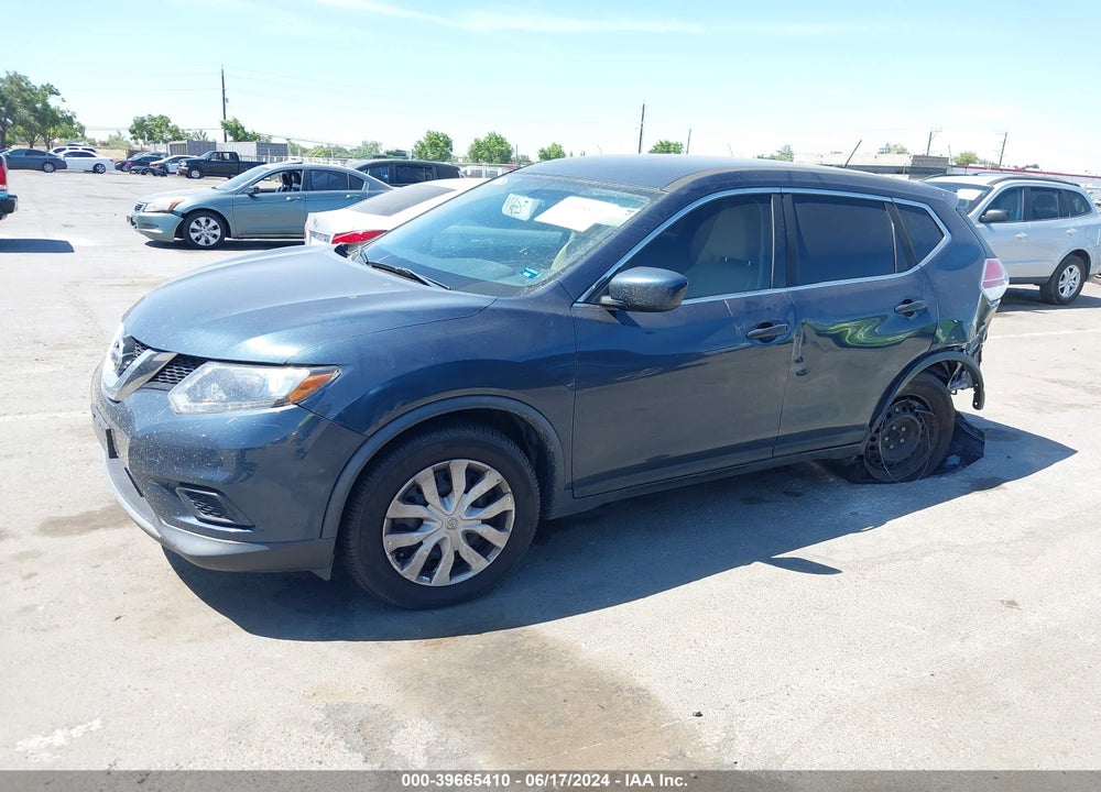 2016 NISSAN ROGUE S VIN: JN8AT2MT7GW016221