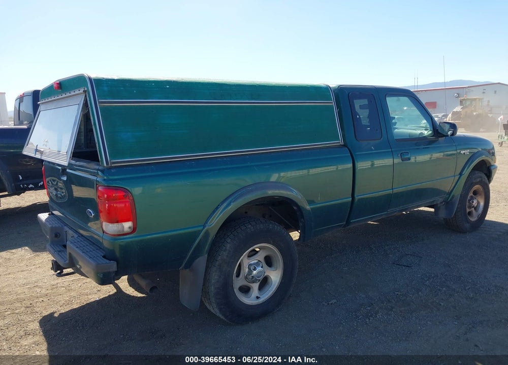 2000 FORD RANGER XLT VIN: 1FTZR15X4YPA82939