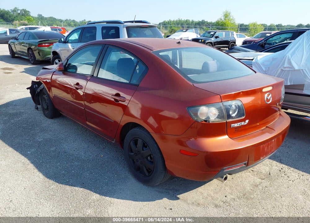 2008 MAZDA 3 VIN: JM1BK12F281168657