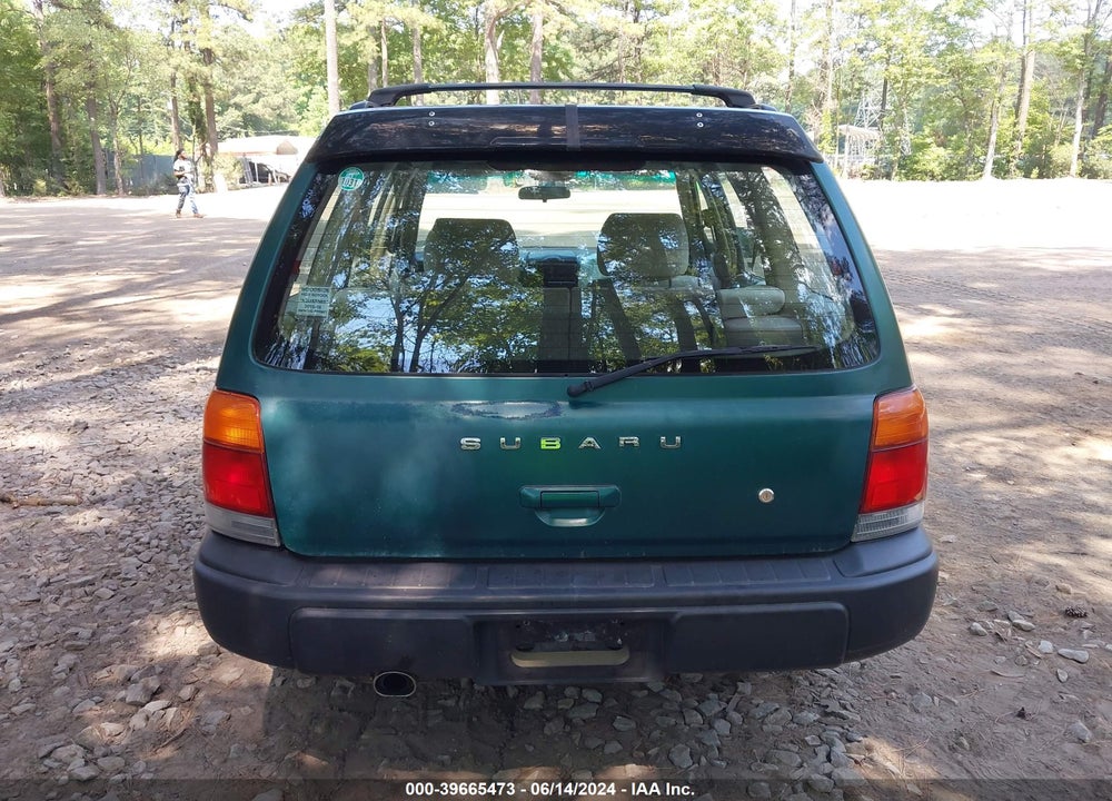 1999 SUBARU FORESTER S VIN: JF1SF6558XH728889