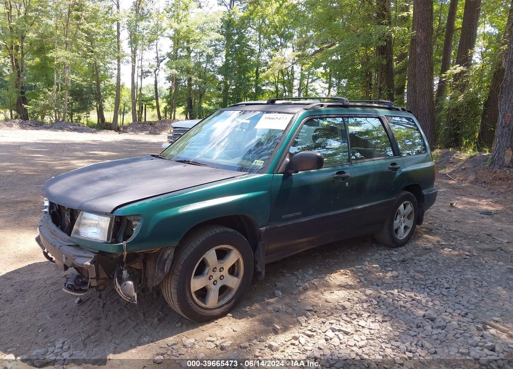 1999 SUBARU FORESTER S VIN: JF1SF6558XH728889