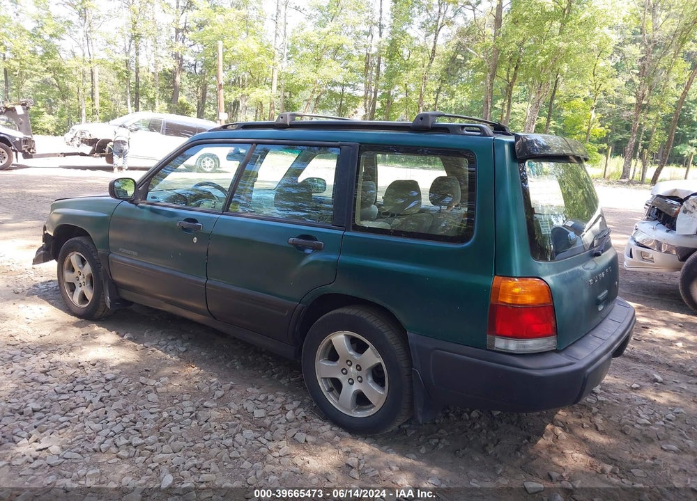 1999 SUBARU FORESTER S VIN: JF1SF6558XH728889