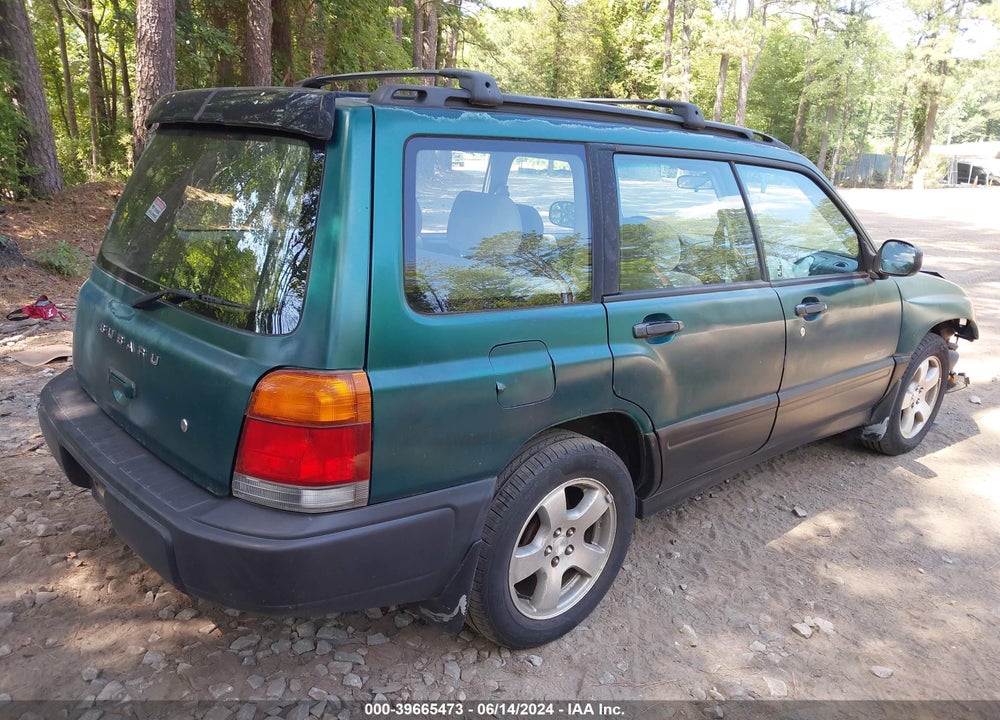 1999 SUBARU FORESTER S VIN: JF1SF6558XH728889