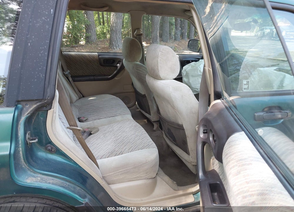 1999 SUBARU FORESTER S VIN: JF1SF6558XH728889
