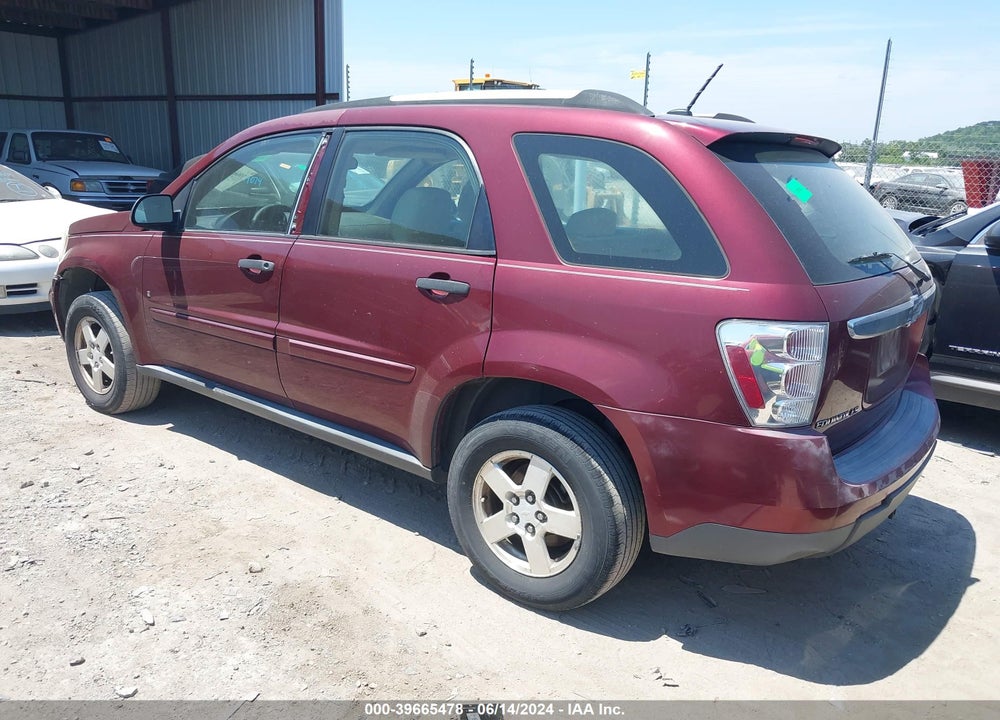 2007 CHEVROLET EQUINOX LS VIN: 2CNDL13F476038388