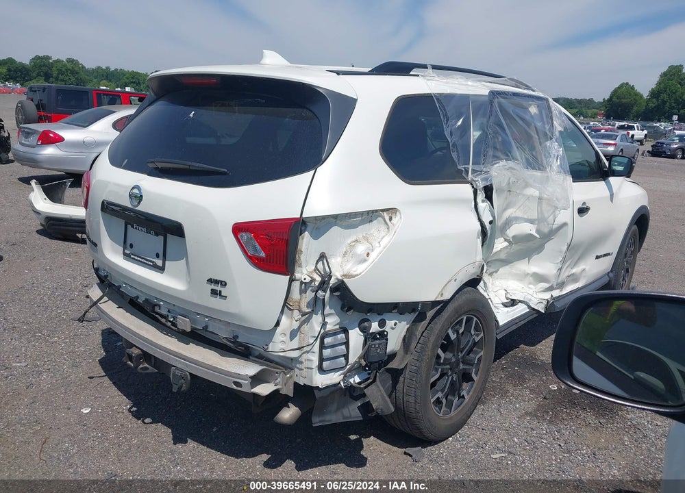 2019 NISSAN PATHFINDER SL VIN: 5N1DR2MM7KC649405