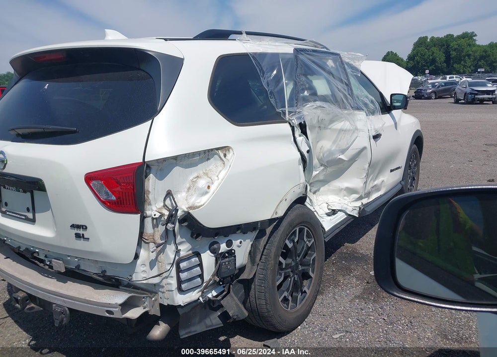 2019 NISSAN PATHFINDER SL VIN: 5N1DR2MM7KC649405