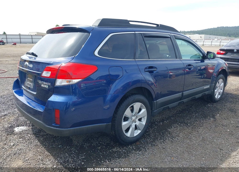 2011 SUBARU OUTBACK VIN: 4S4BRBGC6B3387788