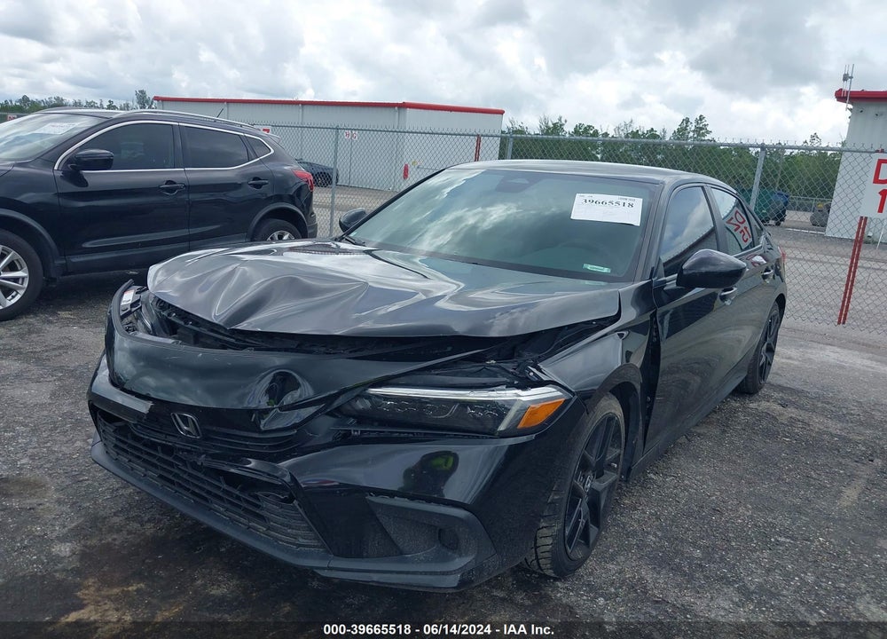 2022 HONDA CIVIC SPORT VIN: 2HGFE2F51NH506757