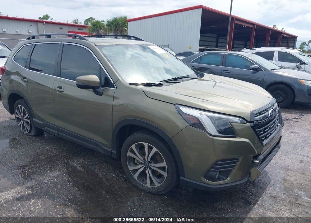 2022 SUBARU FORESTER LIMITED VIN: JF2SKAPC4NH515943