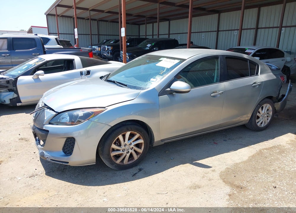 2012 MAZDA 3 I TOURING VIN: JM1BL1V70C1654023