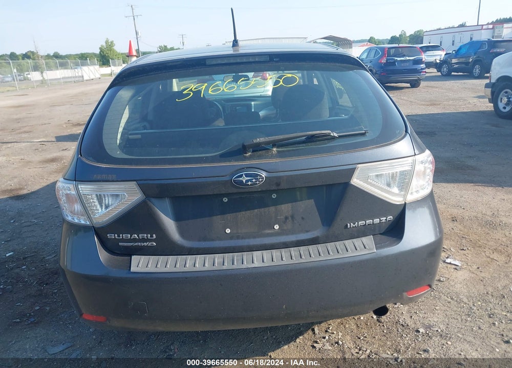 2011 SUBARU IMPREZA 2.5I PREMIUM VIN: JF1GH6B6XBH821208