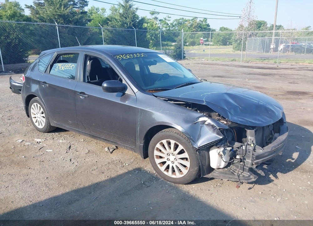2011 SUBARU IMPREZA 2.5I PREMIUM VIN: JF1GH6B6XBH821208