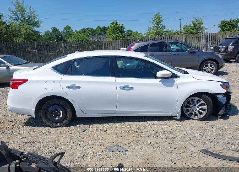2019 NISSAN SENTRA SV VIN: 3N1AB7AP2KY273469