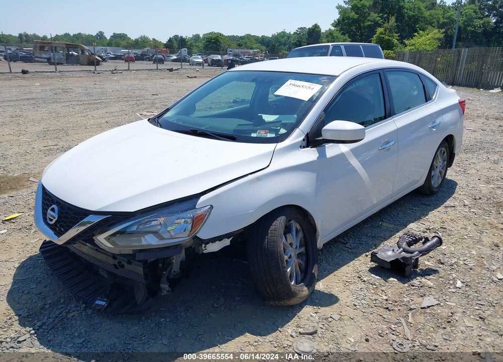 2019 NISSAN SENTRA SV VIN: 3N1AB7AP2KY273469