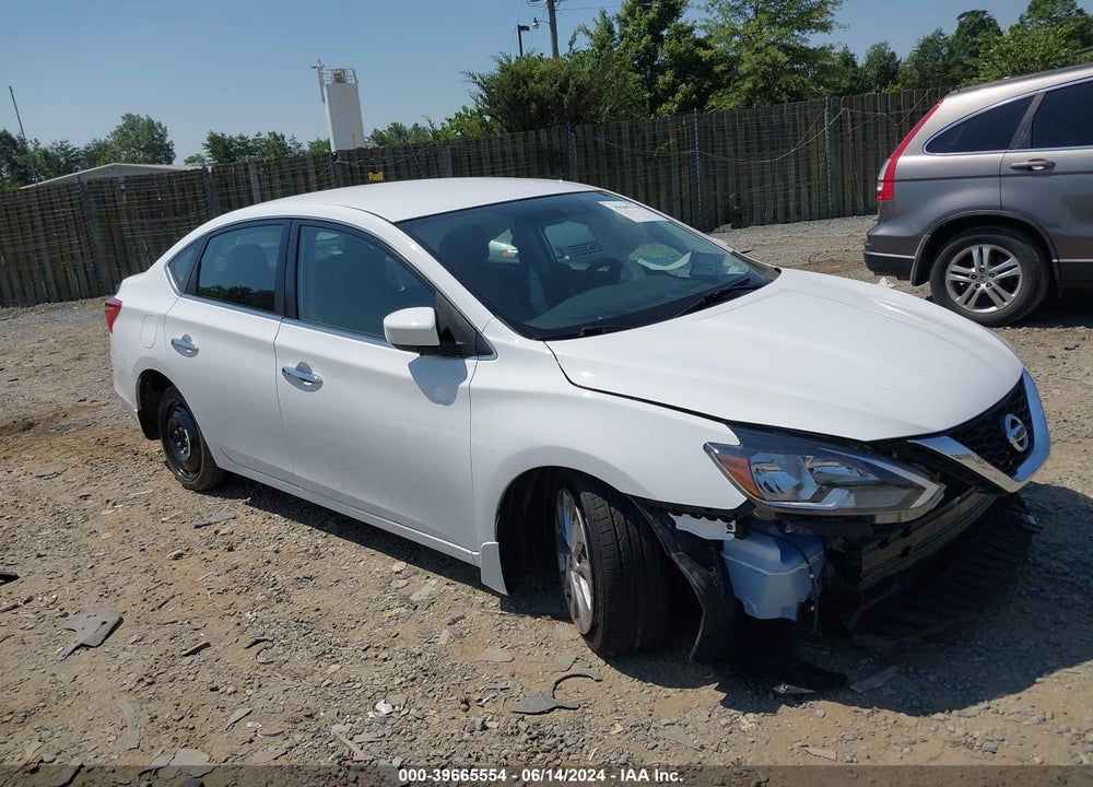 2019 NISSAN SENTRA SV VIN: 3N1AB7AP2KY273469