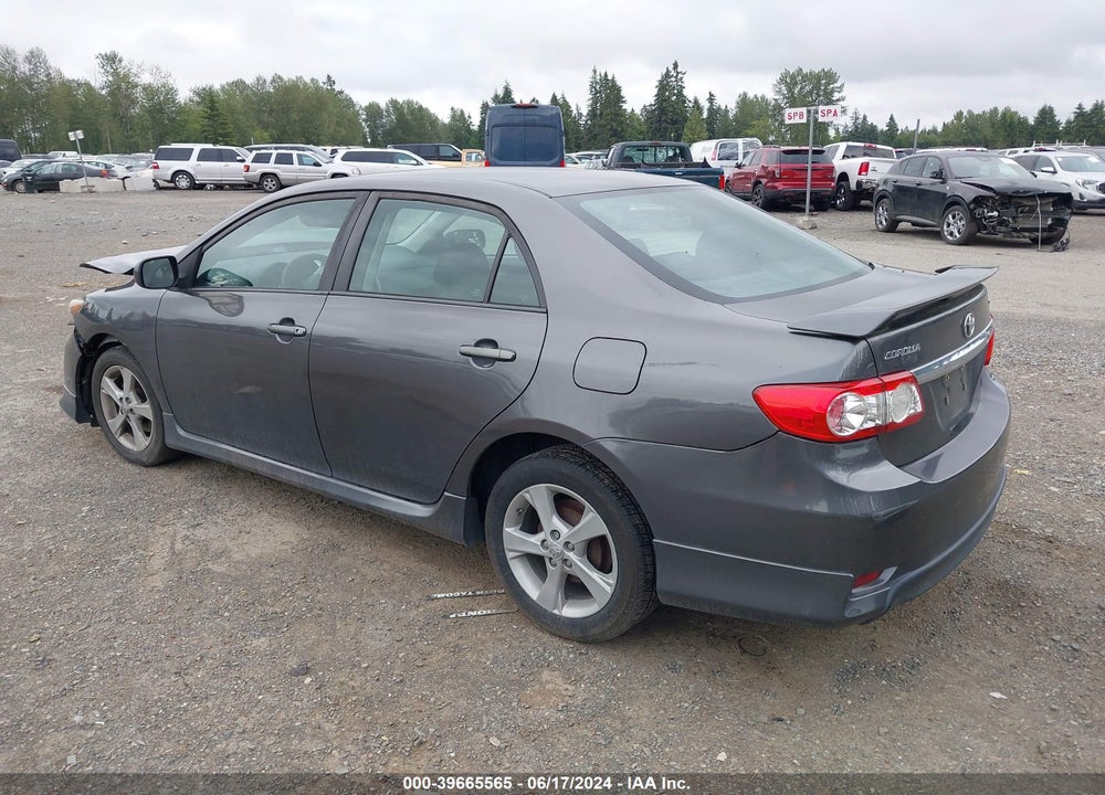 2013 TOYOTA COROLLA S VIN: 5YFBU4EE0DP175062