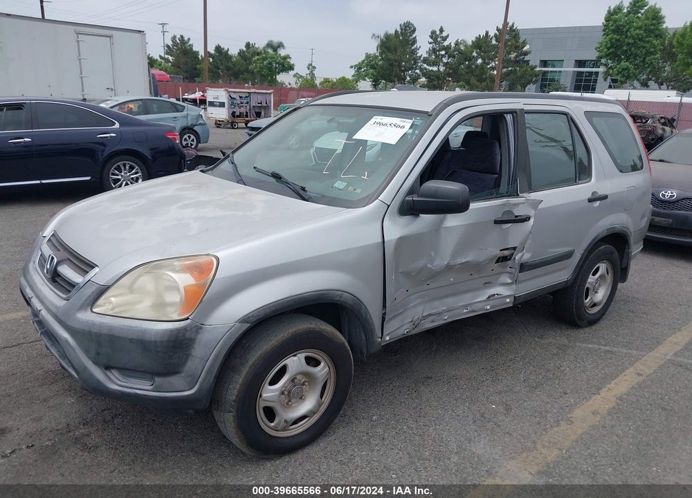 2002 HONDA CR-V LX VIN: JHLRD68532C025400