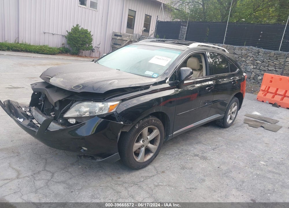 2012 LEXUS RX 350 VIN: 2T2BK1BA3CC126468