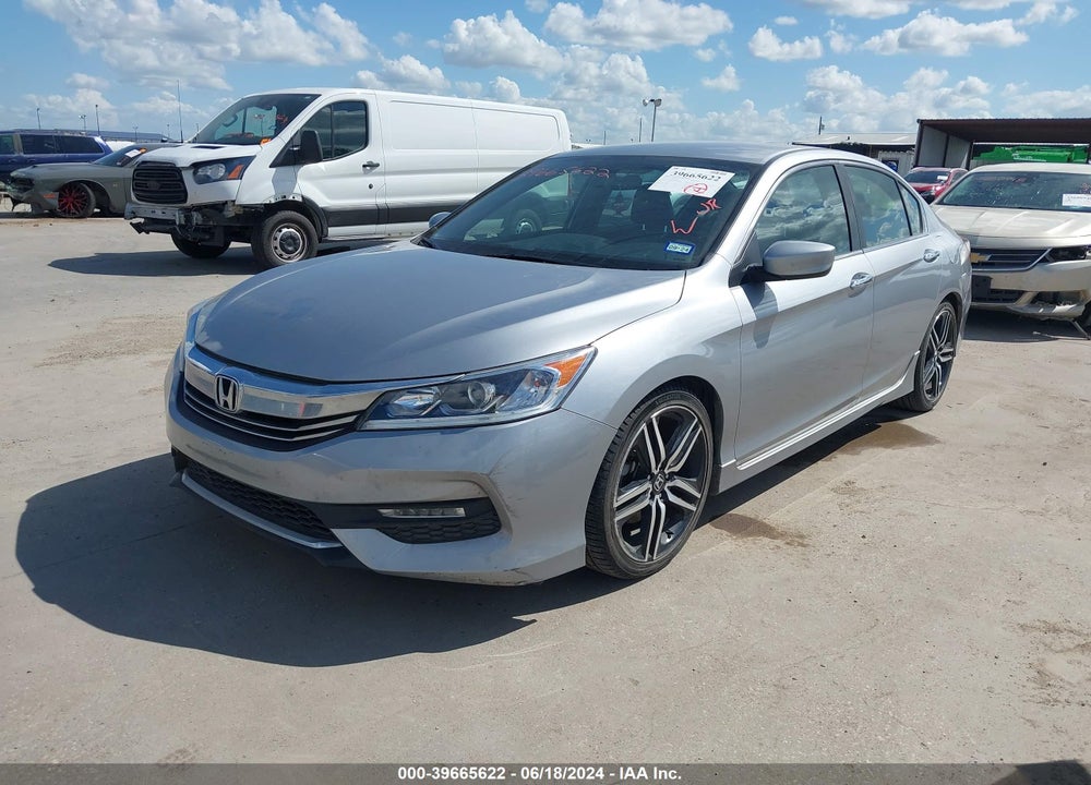 2017 HONDA ACCORD SPORT VIN: 1HGCR2F50HA068372