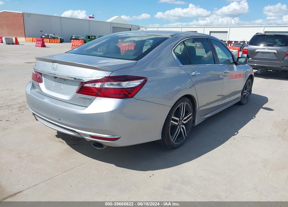 2017 HONDA ACCORD SPORT VIN: 1HGCR2F50HA068372