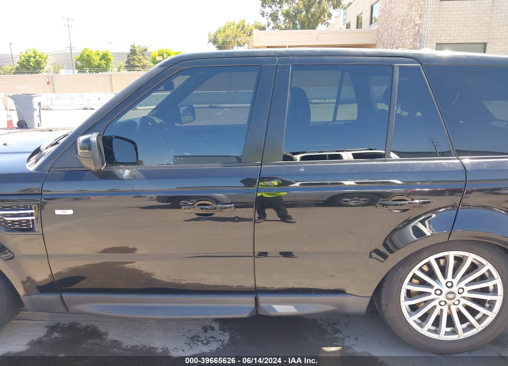 2013 LAND ROVER RANGE ROVER SPORT HSE VIN: SALSF2D42DA786957