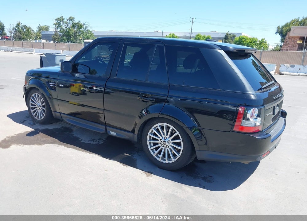 2013 LAND ROVER RANGE ROVER SPORT HSE VIN: SALSF2D42DA786957