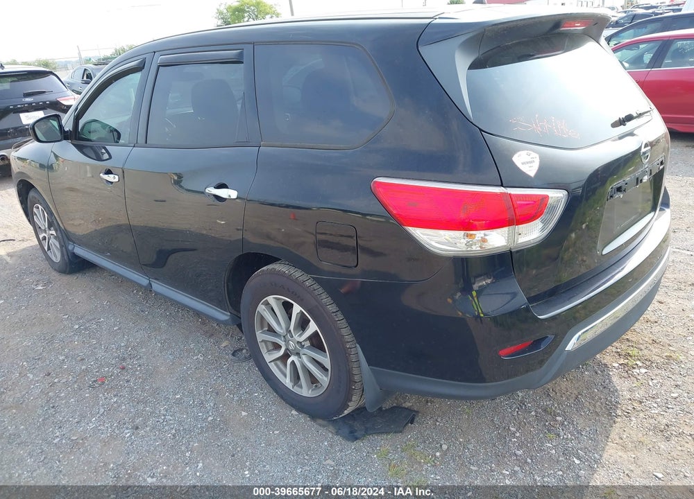 2014 NISSAN PATHFINDER S VIN: 5N1AR2MN1EC605027