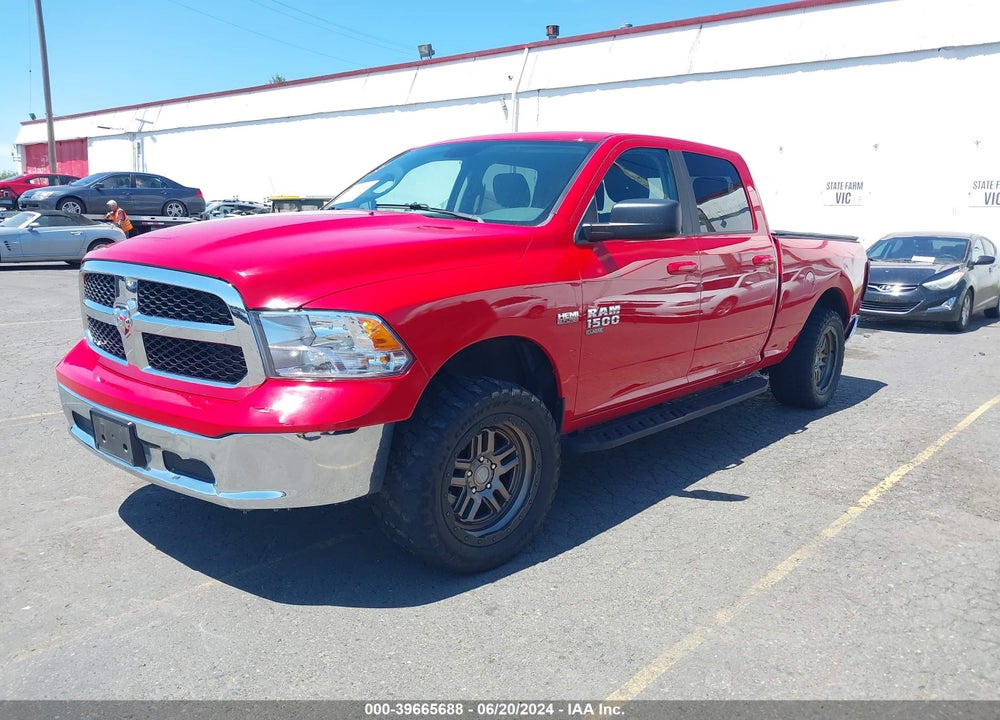 2019 RAM 1500 CLASSIC SLT 4X4 6'4 BOX VIN: 1C6RR7TT1KS626201
