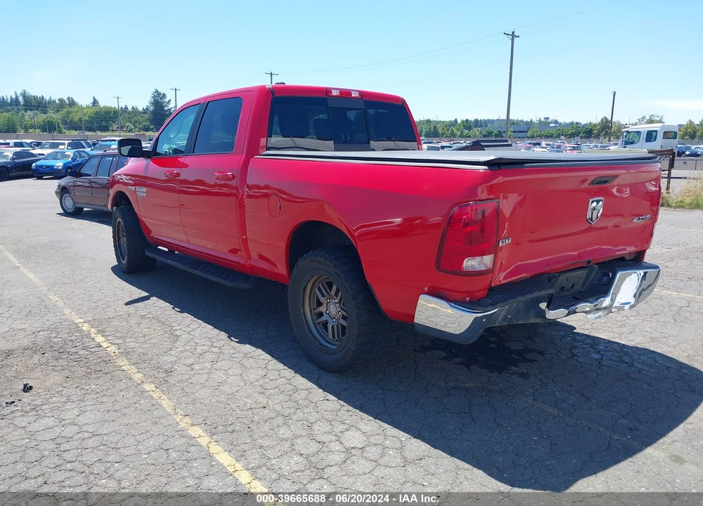 2019 RAM 1500 CLASSIC SLT 4X4 6'4 BOX VIN: 1C6RR7TT1KS626201