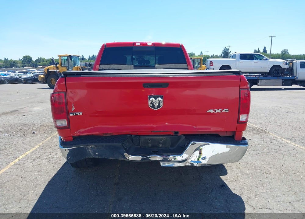 2019 RAM 1500 CLASSIC SLT 4X4 6'4 BOX VIN: 1C6RR7TT1KS626201