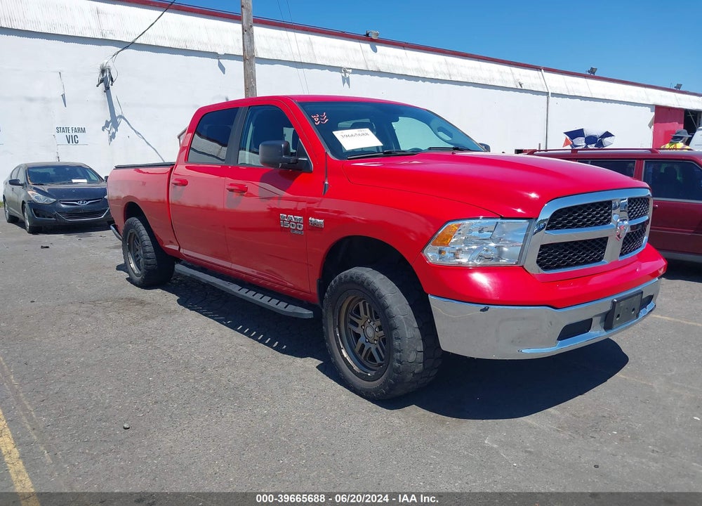 2019 RAM 1500 CLASSIC SLT 4X4 6'4 BOX VIN: 1C6RR7TT1KS626201