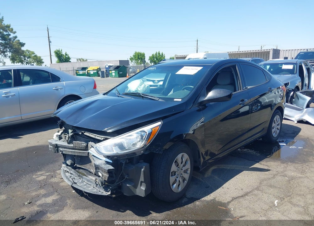 2016 HYUNDAI ACCENT SE VIN: KMHCT4AE8GU041061
