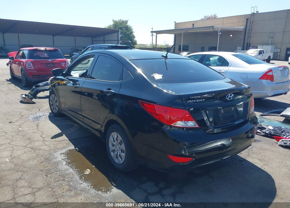 2016 HYUNDAI ACCENT SE VIN: KMHCT4AE8GU041061