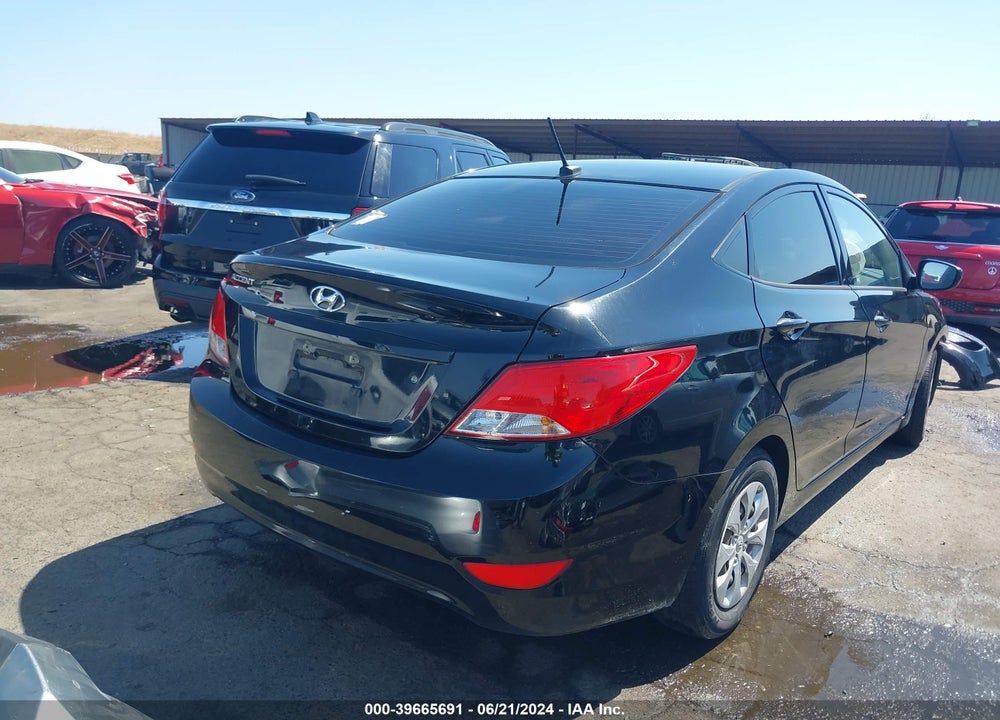 2016 HYUNDAI ACCENT SE VIN: KMHCT4AE8GU041061