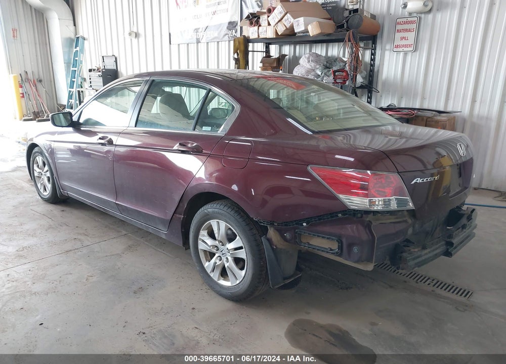 2008 HONDA ACCORD 2.4 LX-P VIN: JHMCP26438C030715