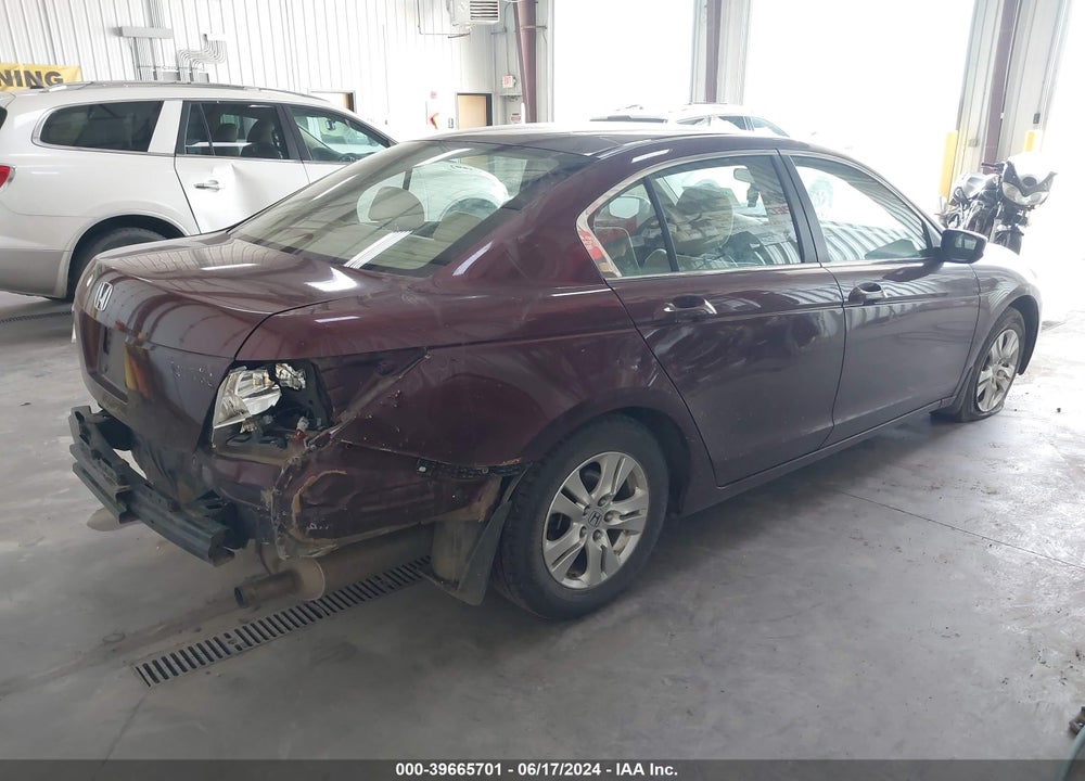 2008 HONDA ACCORD 2.4 LX-P VIN: JHMCP26438C030715