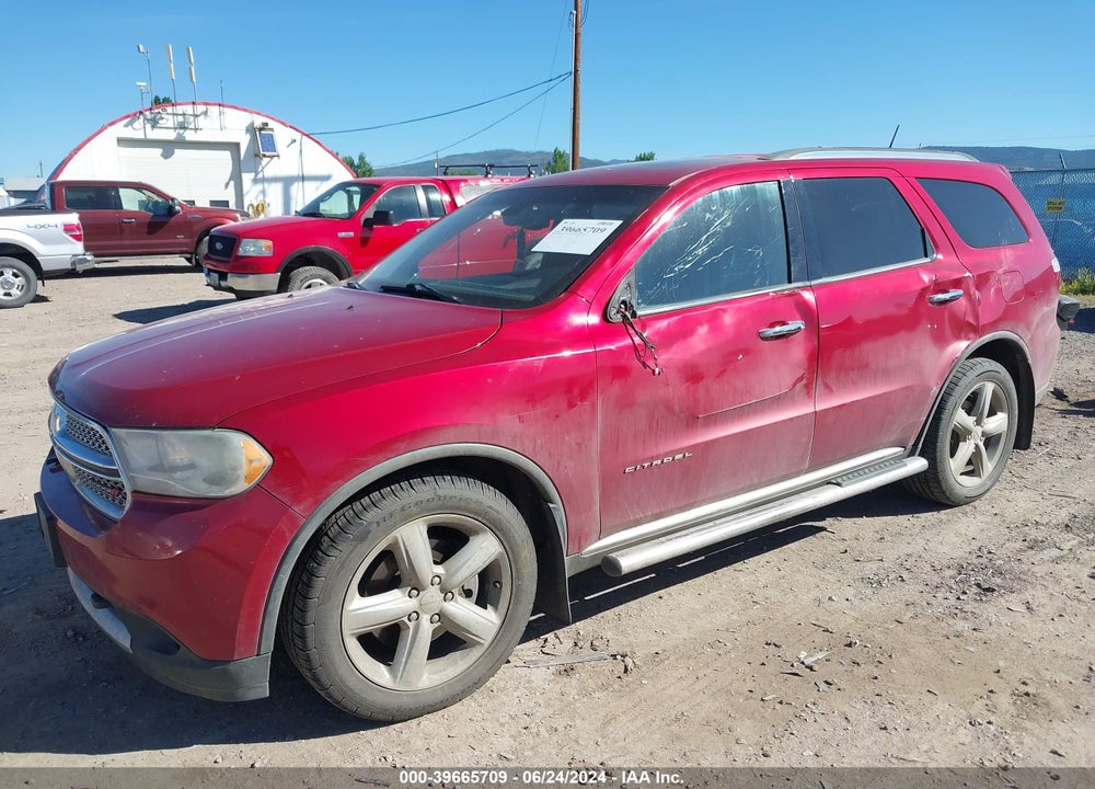 2011 DODGE DURANGO CITADEL VIN: 1D4SE5GTXBC685457