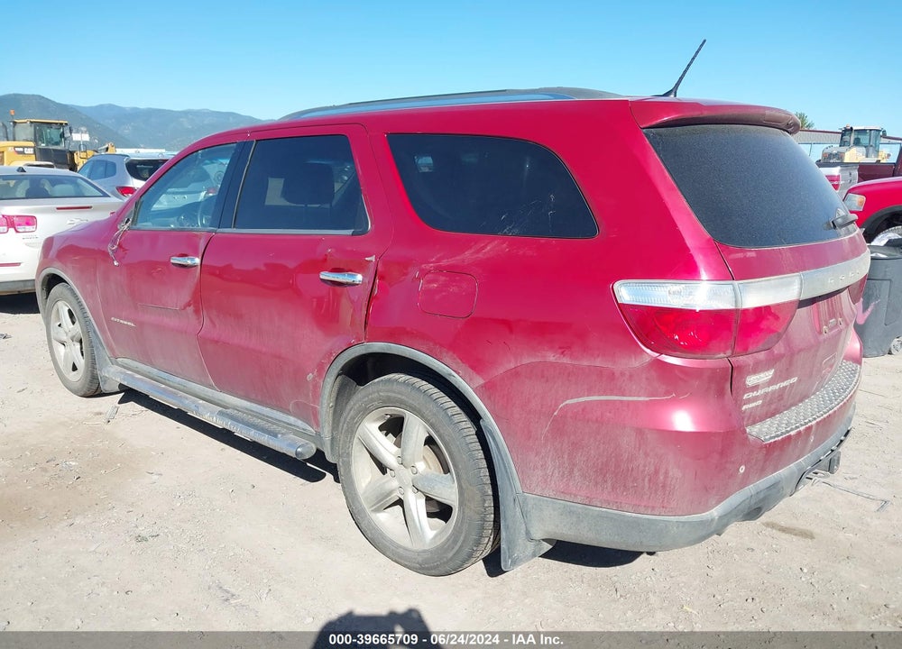 2011 DODGE DURANGO CITADEL VIN: 1D4SE5GTXBC685457
