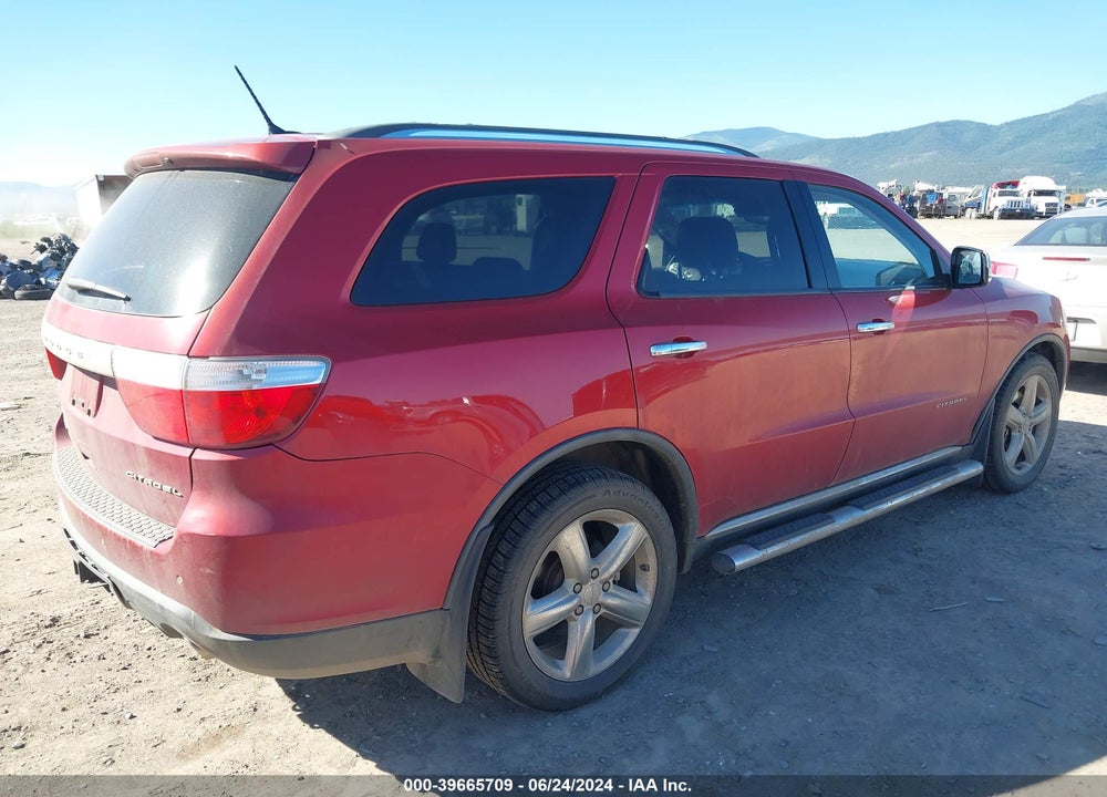 2011 DODGE DURANGO CITADEL VIN: 1D4SE5GTXBC685457