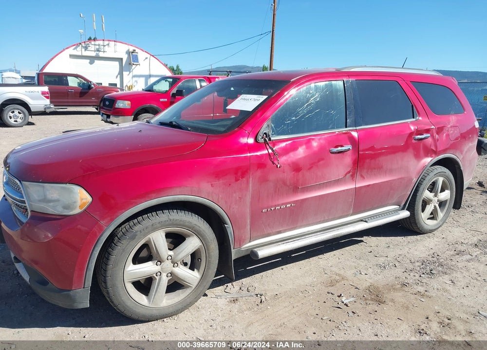 2011 DODGE DURANGO CITADEL VIN: 1D4SE5GTXBC685457