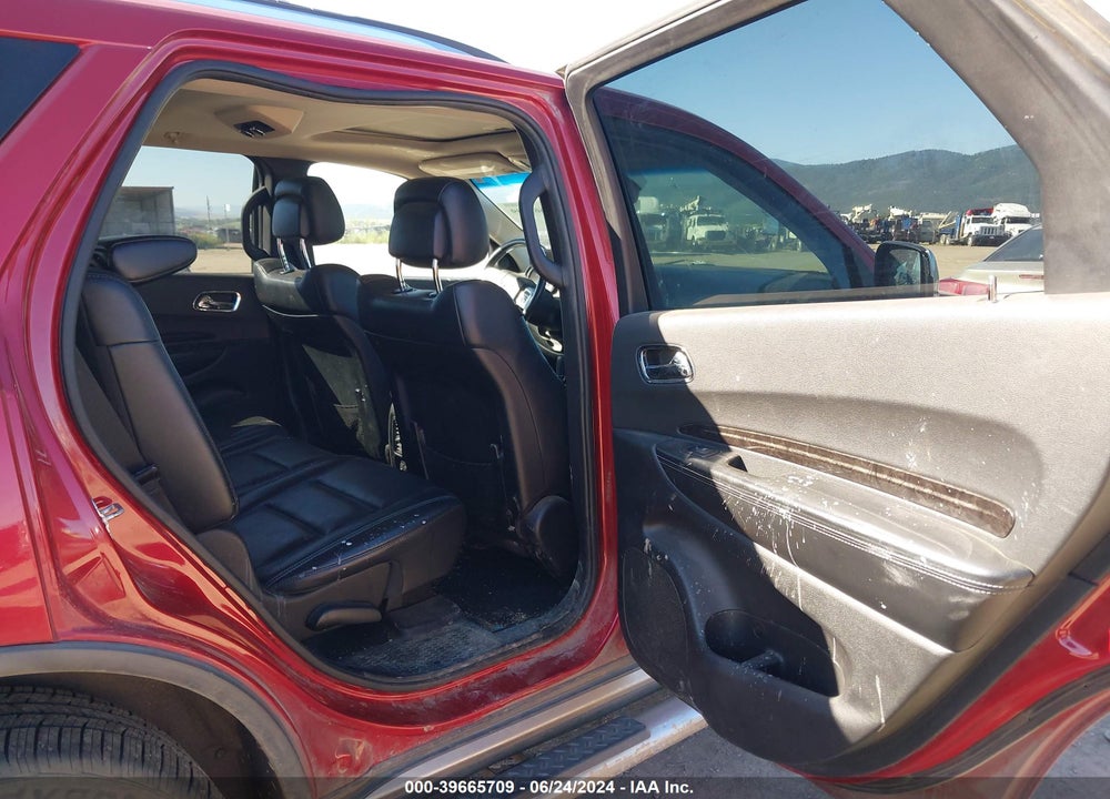 2011 DODGE DURANGO CITADEL VIN: 1D4SE5GTXBC685457